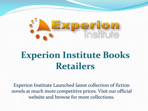 Experion Institute Books Retailers