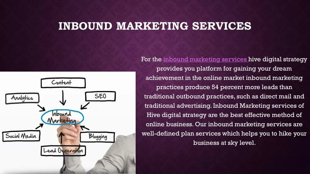 inbound marketing services