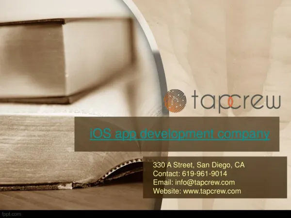 Tapcrew.com | San Diego iOS app development company
