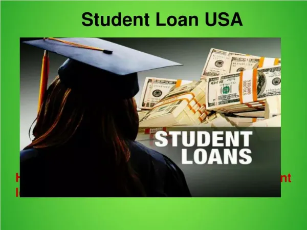 Student Loan USA