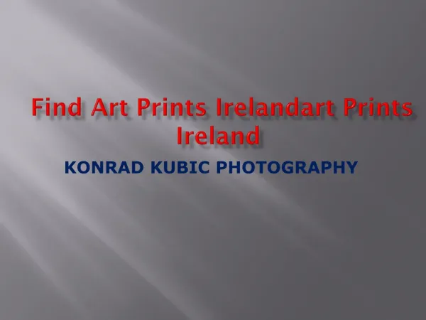 Find Art Prints Ireland