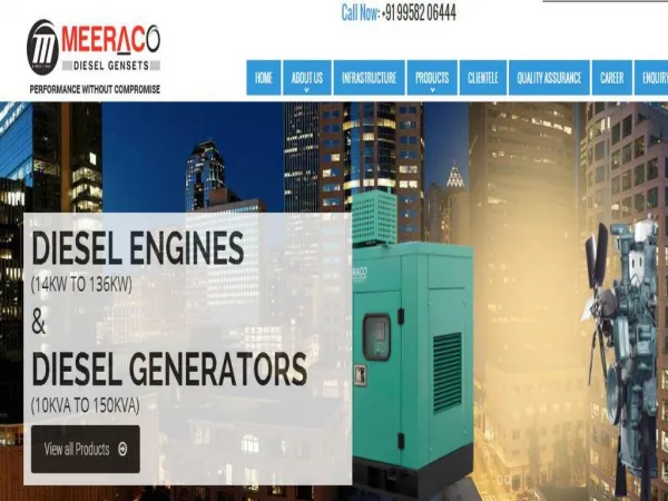 diesel generating set manufacturers from india
