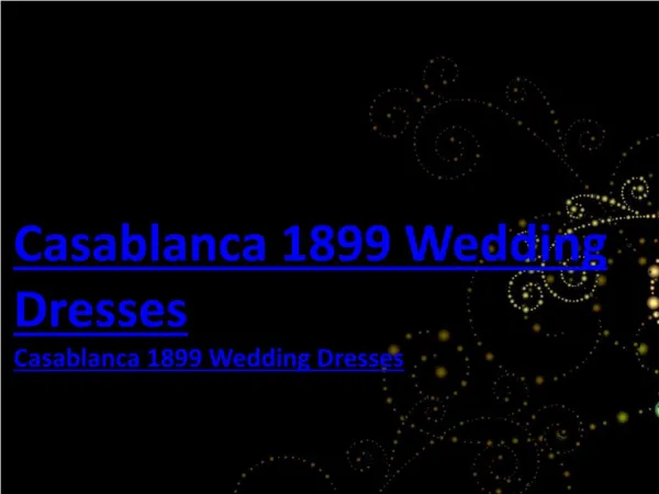 Cheap Casablanca 1899 online from Bellobridal