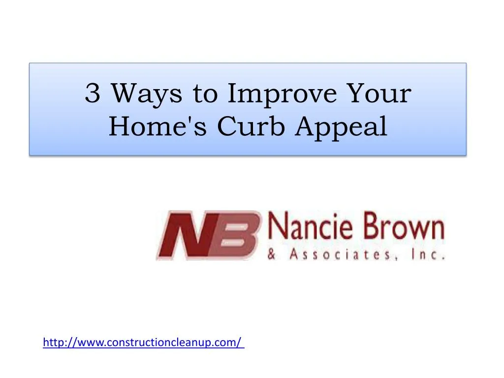3 ways to improve your home s curb appeal