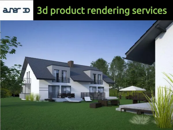 3d product rendering services
