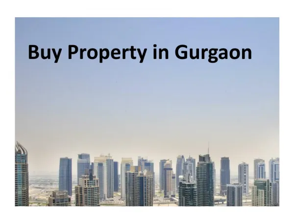 property in gurgaon