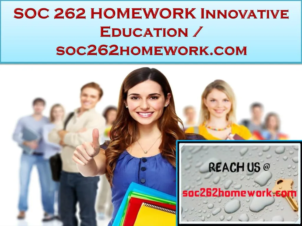 soc 262 homework innovative education soc262homework com