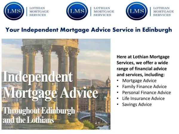 Mortgage Broker Edinburgh