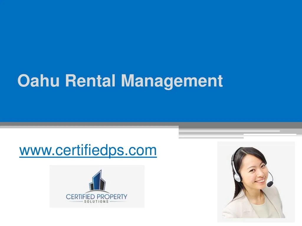 oahu rental management