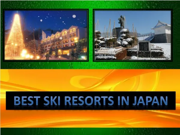 ski trip japan