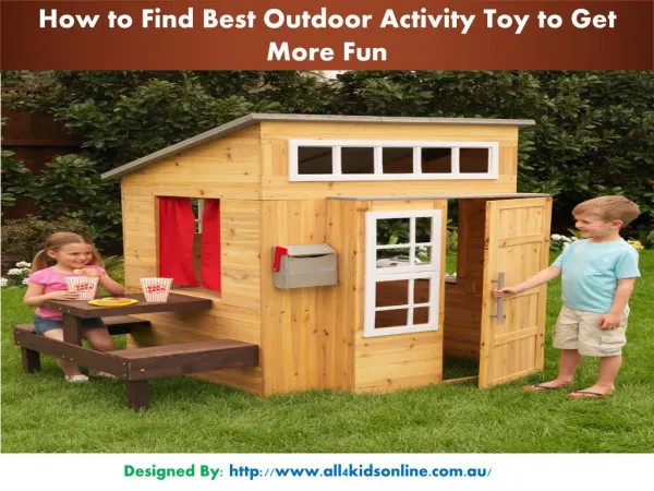 How to Find Best Outdoor Activity Toy to Get More Fun