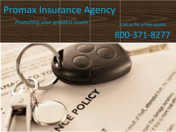 Promax Insurance Agency