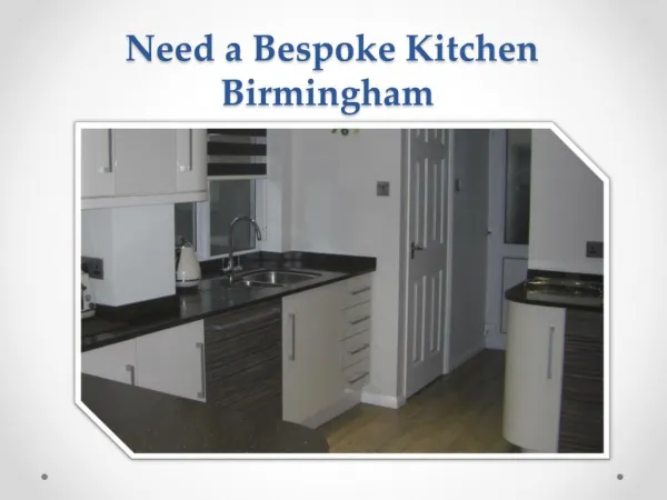 Bespoke Kitchens Birmingham