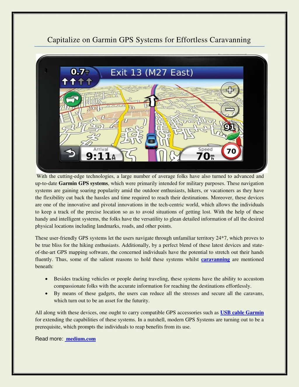 PPT Capitalize on Garmin GPS Systems for Effortless Caravanning