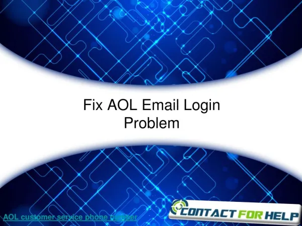 Troubleshooting Guide to Fix the AOL Email Login Problems