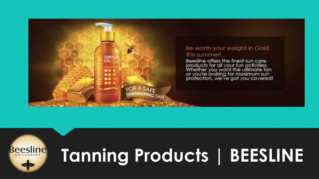 tanning products beesline