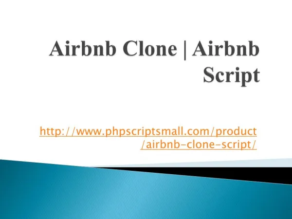 Airbnb Clone | Airbnb Script