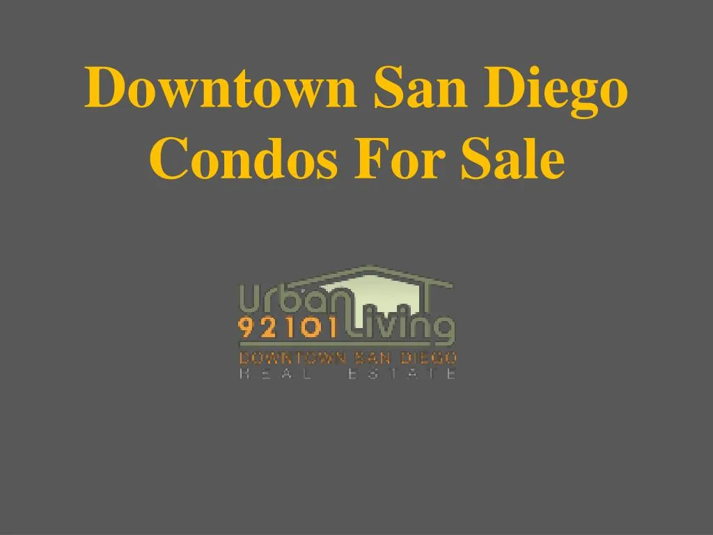 downtown san diego condos for sale