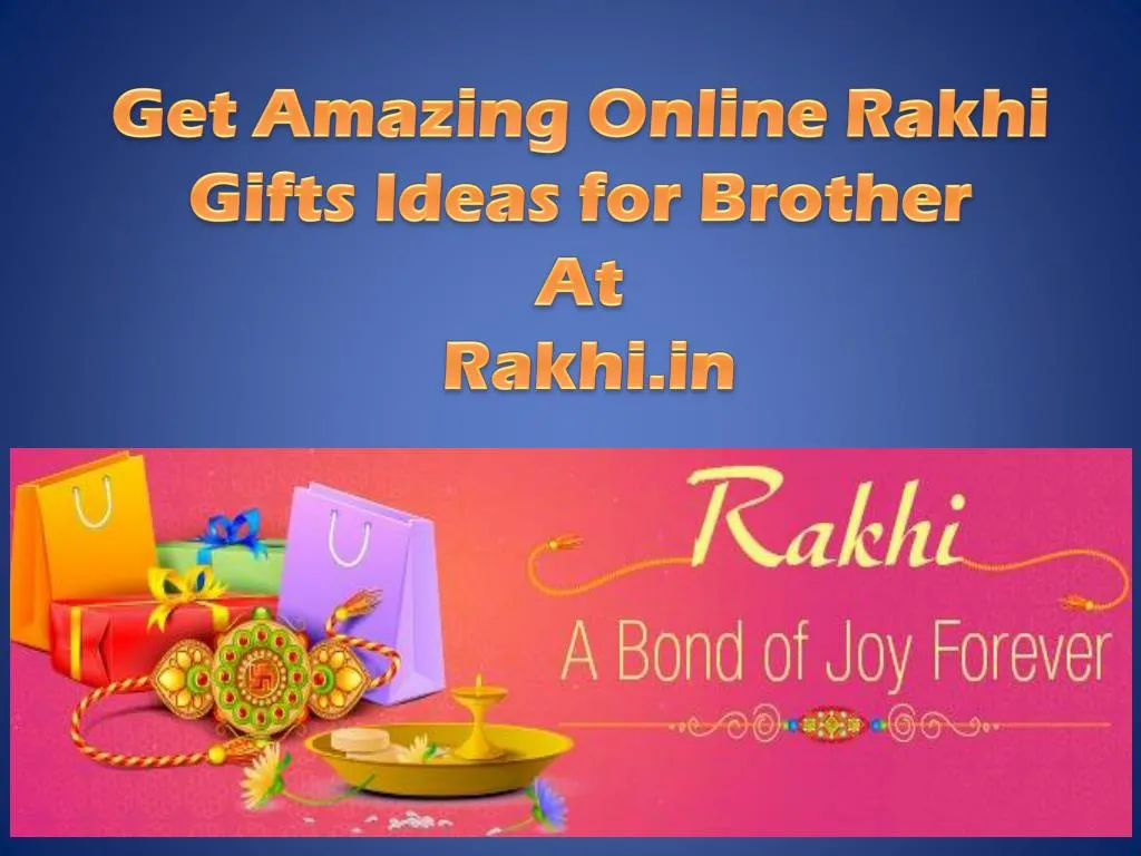 get amazing online rakhi gifts ideas for brother at rakhi in