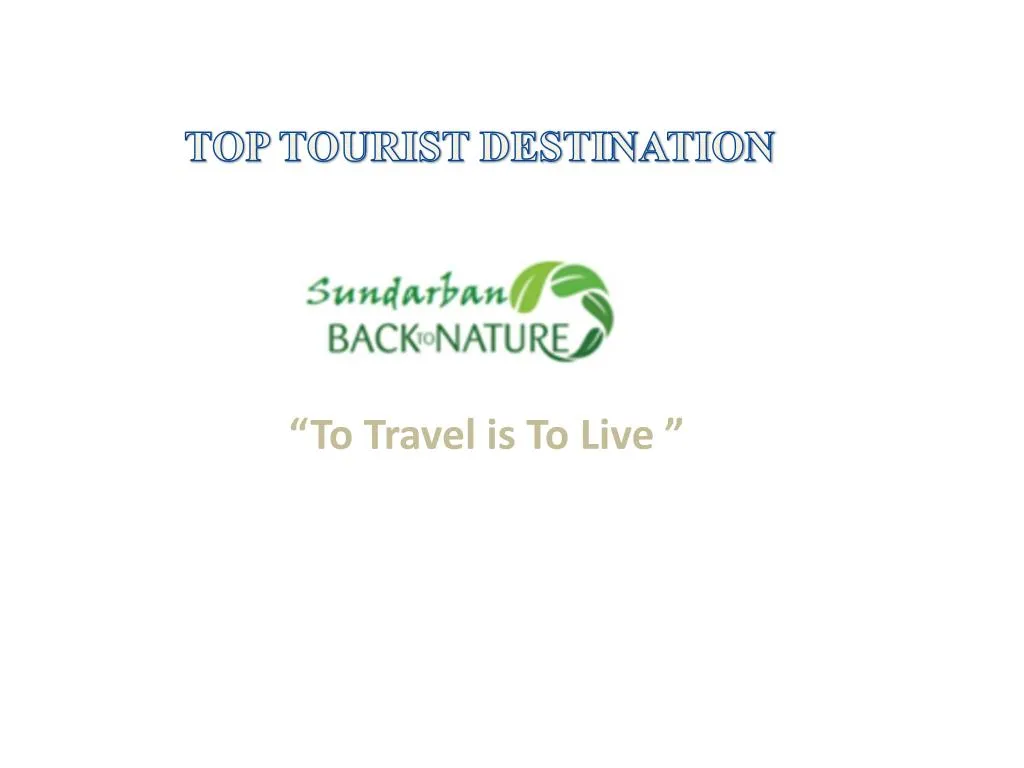 top tourist destination