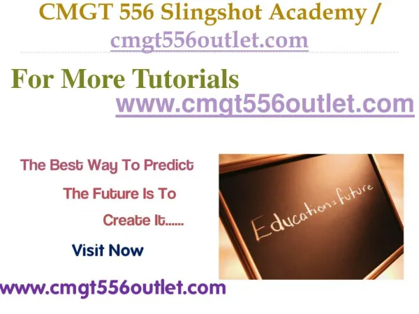 CMGT 556 Slingshot Academy / cmgt556outlet.com