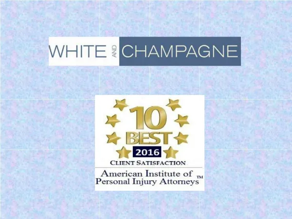 White and Champagne