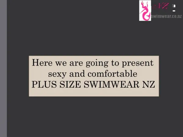 Sexy Plus Size Swimwear for Women – Plus Size Swimsuits NZ