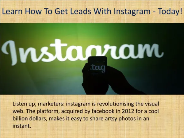 Instagram experts marketing agency