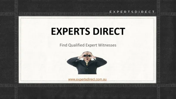 Finding Expert Witnesses in Sydney