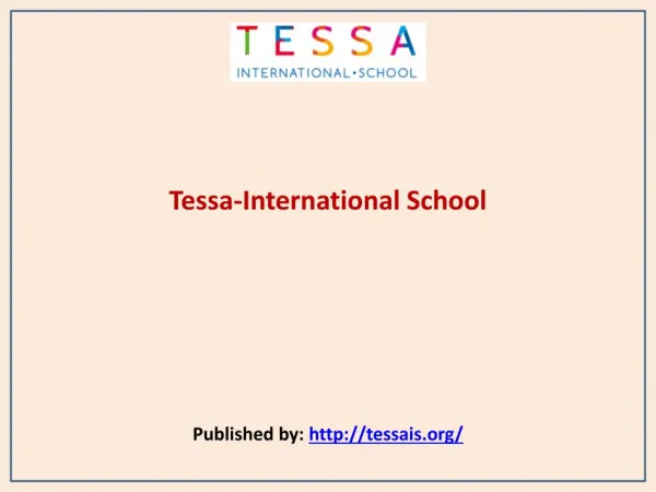 Tessa-International School