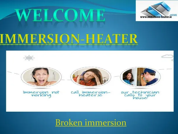 Immersion heater repair