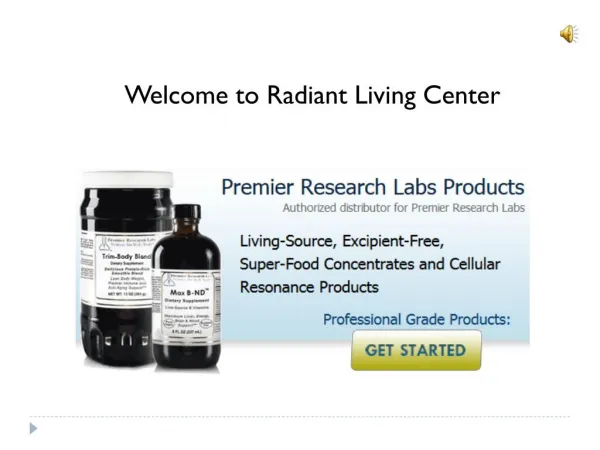 Premier research labs products