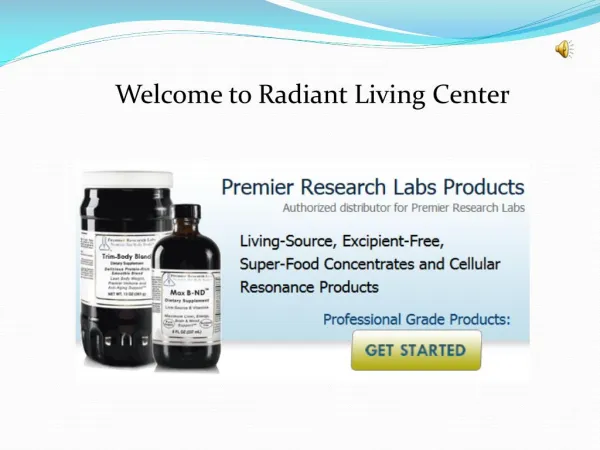Premier Research Labs Supplements