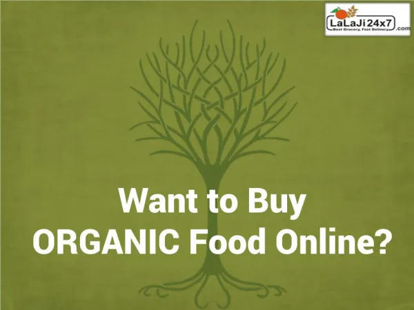 Organic Food Online