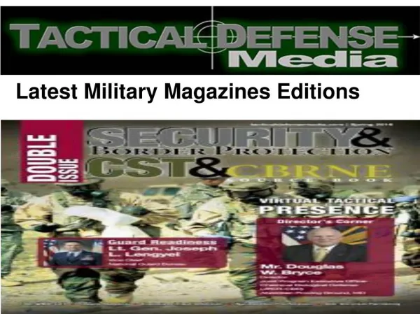 Latest Military Magazines Publications Group