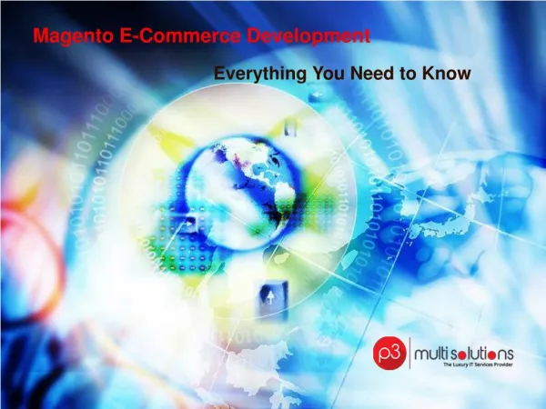 Magneto E-Commerce Development: Everything You Need to Know