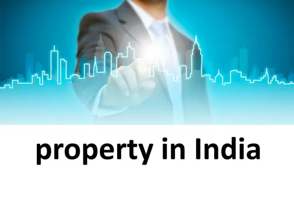 Residential property in india