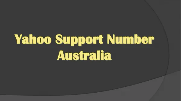 Join Yahoo Support Australia On Phone Call And Solve Your Yahoo Email Issues
