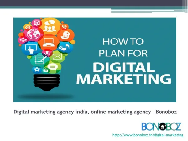 Bonoboz: Digital Marketing Agency India, Online Marketing Agency