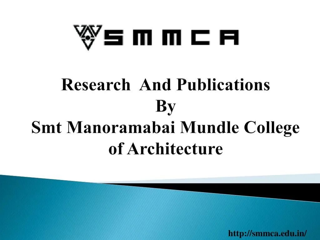 research and publications by smt manoramabai mundle college of architecture