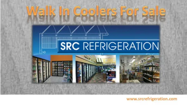 Walk In Coolers For Sale