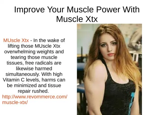 Fill Your Power Meter With MUscle Xtx