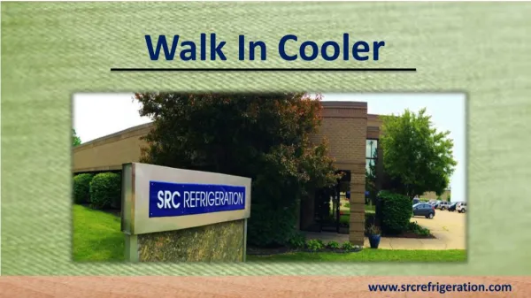 Walk In Cooler