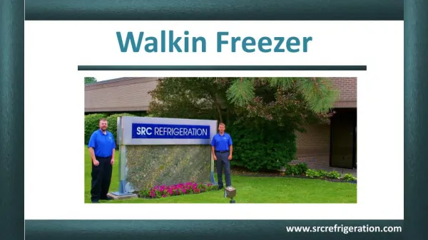 Walkin Freezer