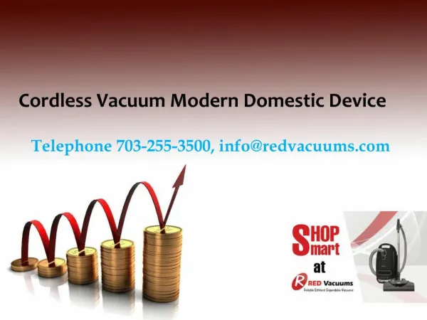 Cordless Vacuum Modern Domestic Device