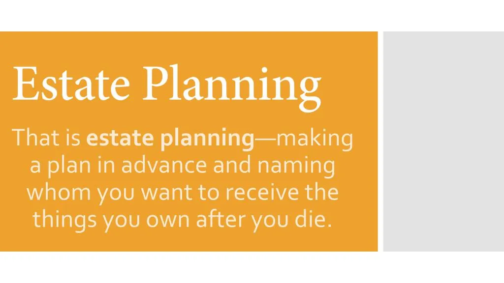 estate planning