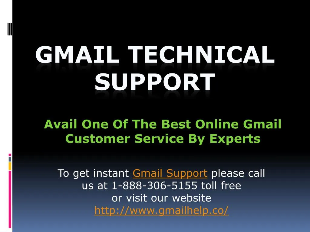 avail one of the best online gmail customer service by experts