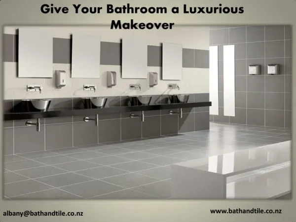 Give Your Bathroom a Luxurious Makeover