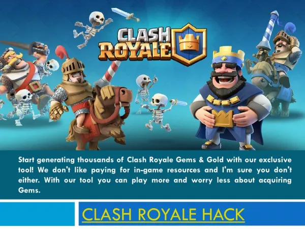 Clash Royale Hack Tool