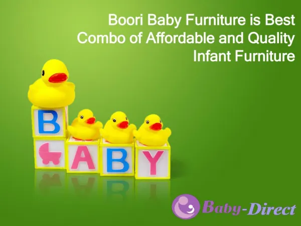 Boori Baby Furniture is Best Combo of Affordable and Quality Infant Furniture